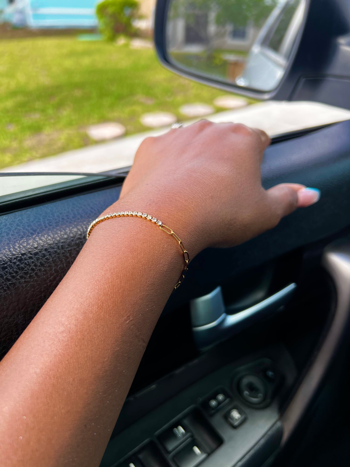 Tennis Chain Link Bracelet