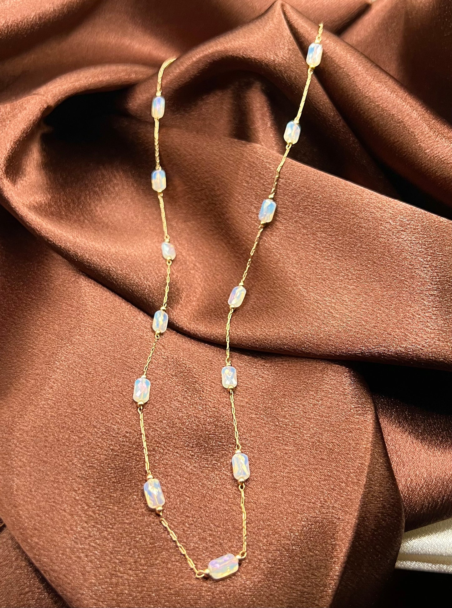 Dainty Stone Necklace