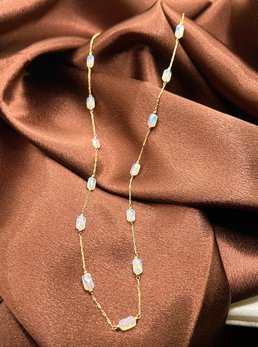 Dainty Stone Necklace