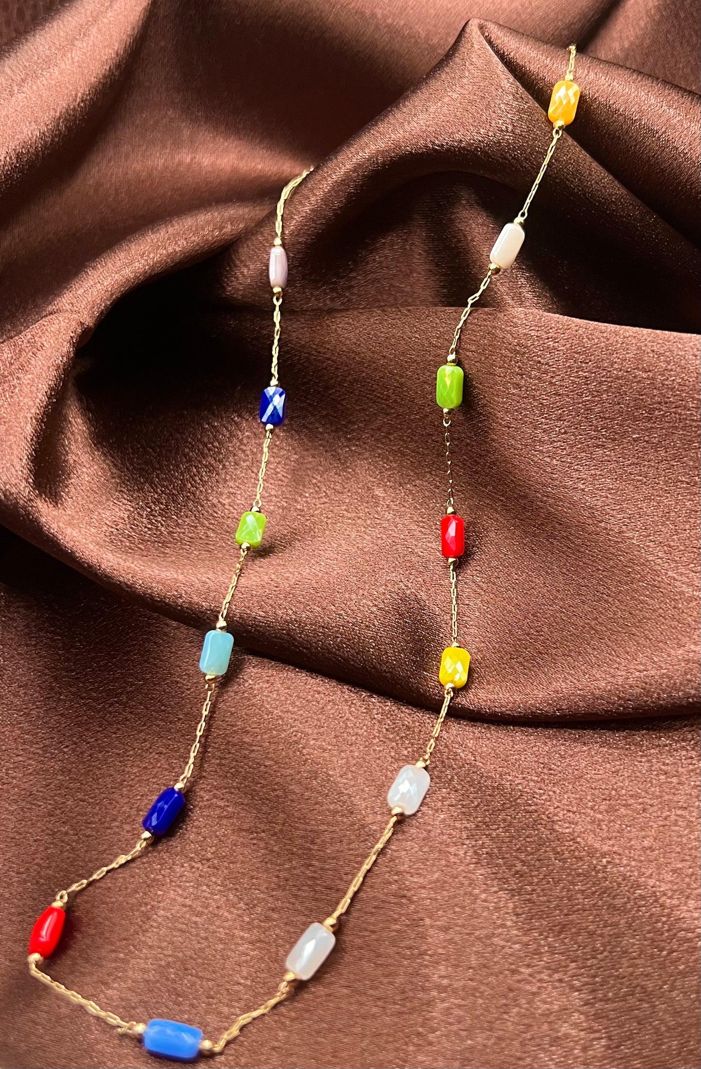 Dainty Stone Necklace